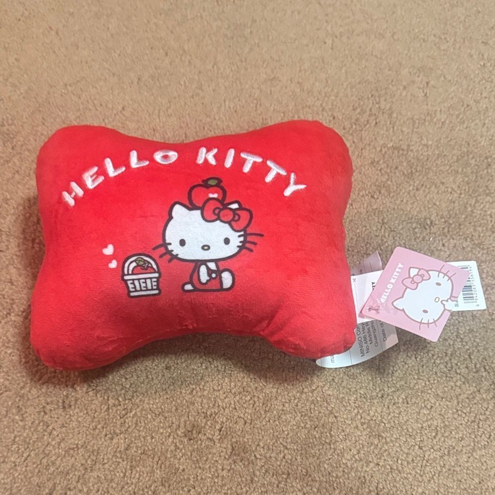 Hello Kitty Red Plush mini Pillow